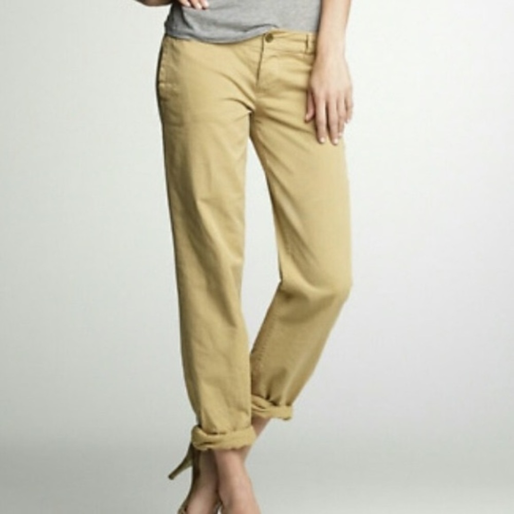 J. Crew boyfriend broken in chino pants, worn once